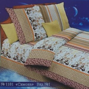 Бязь о/м пл 140 рис 1286-6 Соня бежевая