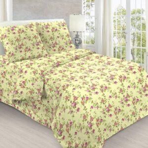 Бязь о/м пл 140 рис 399-1 Розовое утро