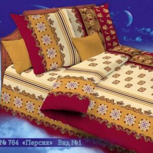 Бязь о/м пл 140 рис 784-1 персия крас