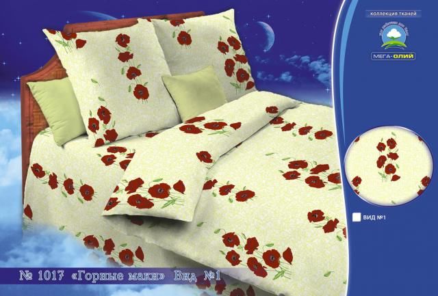 Бязь о/м пл 140 рис 1017 Горные маки